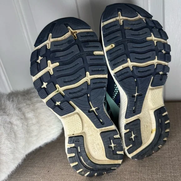 Brooks Ghost 14 Running Shoes Blue Green Women's Size 6.5 - Picture 3 of 6